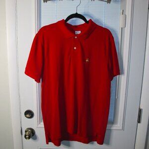 Mens XL Red Brooks Brothers Polo